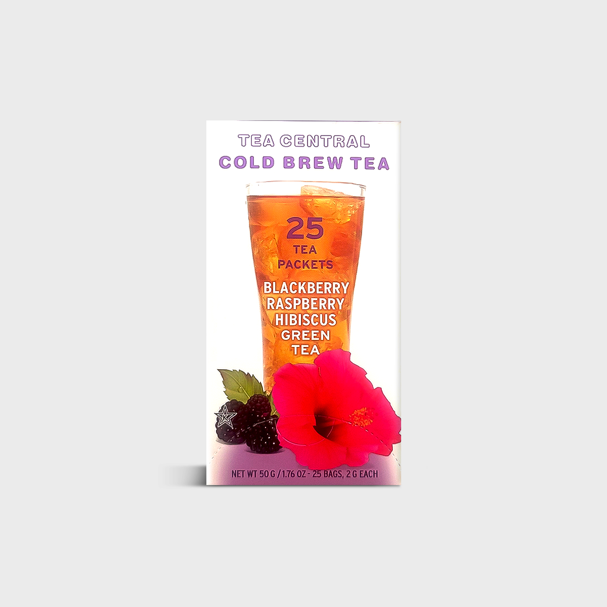 Tea Central - Blackberry Raspberry Hibiscus Green Tea