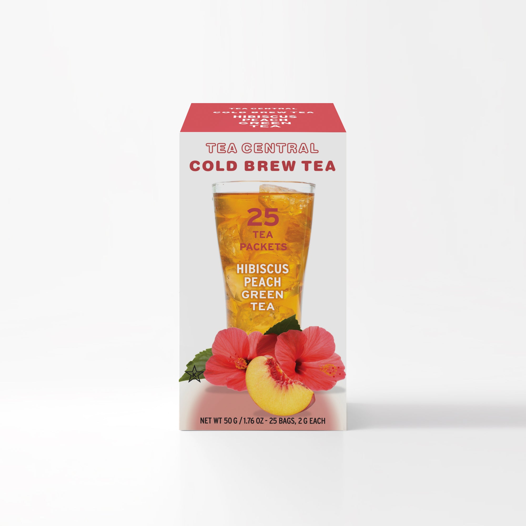 Tea Central - Hibiscus Peach Green tea